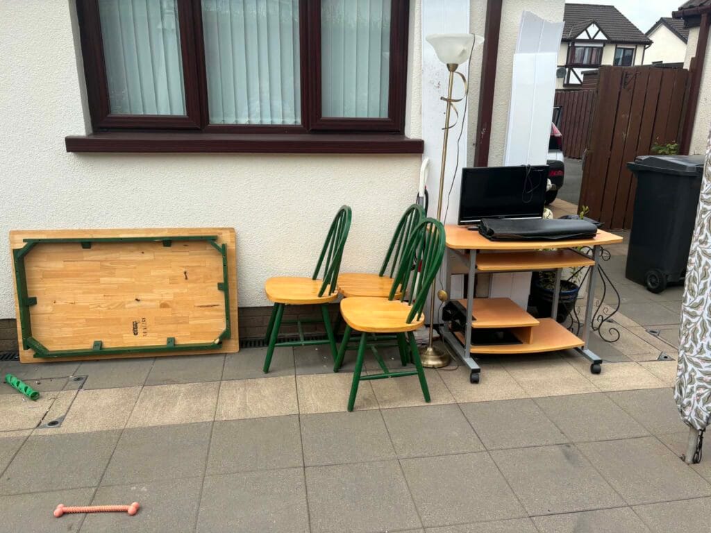 Before — Bulky furniture and household waste collection in Ballyclare