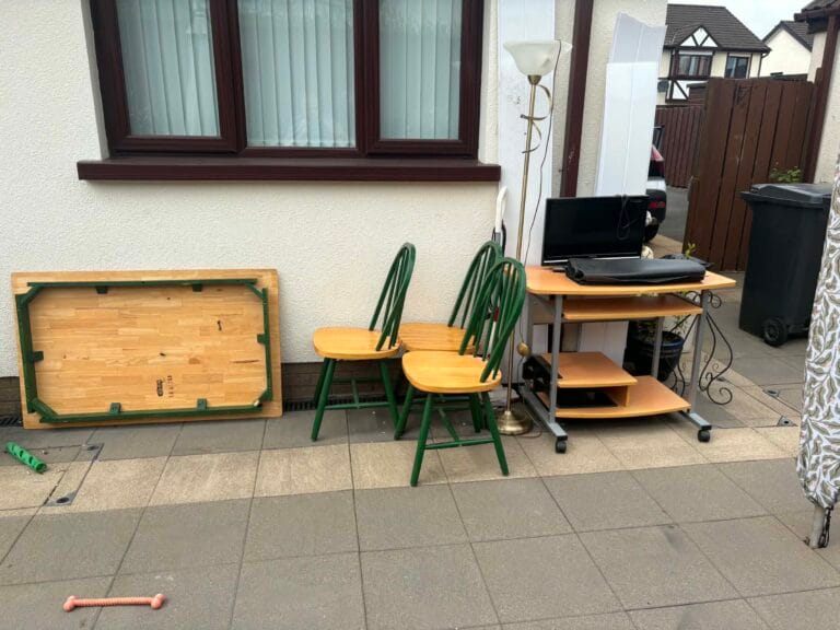 Before: Bulky furniture and household waste collection in Ballyclare