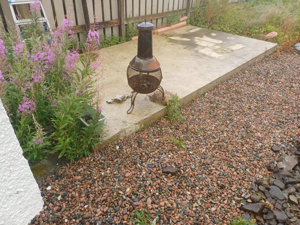 After — Rubble and concrete removal in Ballymoney