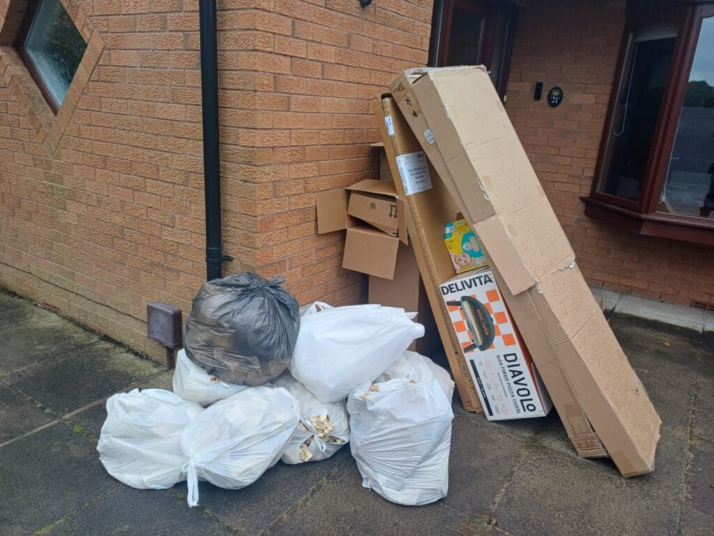 Before — Household and renovation waste removal in Galgorm