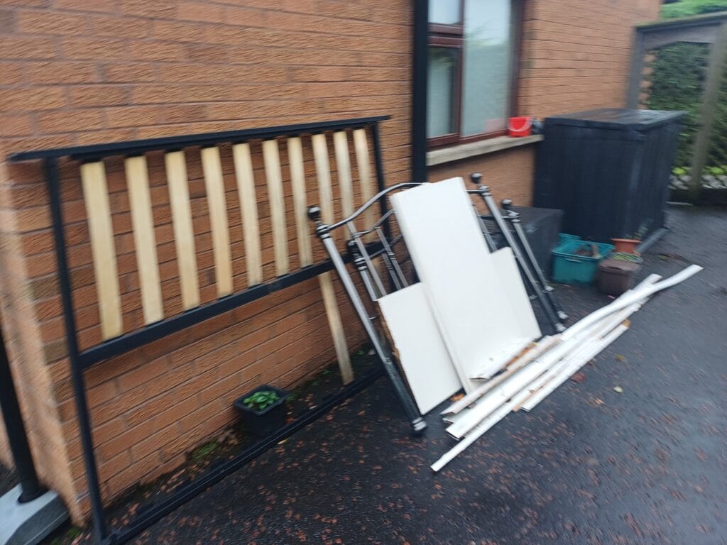 Before — Household and renovation waste removal in Galgorm