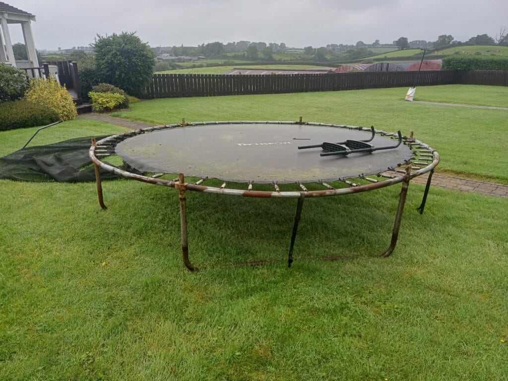Before — Trampoline and bulky item removal in Portglenone