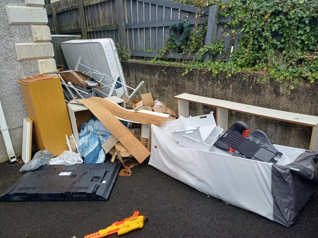 Before — Household and bulky waste clearance in Ballymena